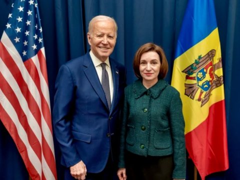 Bayden Maya Sandu ilə görüşdü 