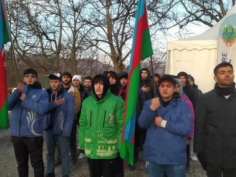 Laçın-Xankəndi yolundakı aksiyanın 74-cü GÜNÜ