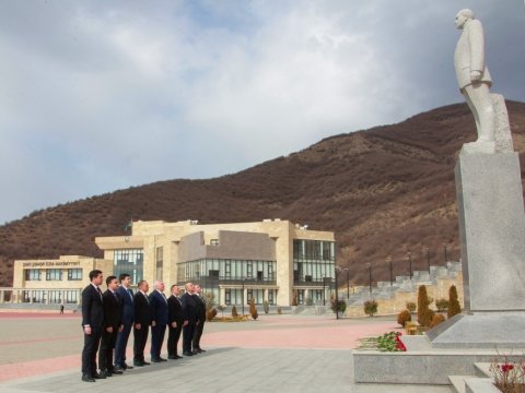 Şəkidə Heydər Əliyev irsinin öyrənilməsi üçün tədbir keçirildi