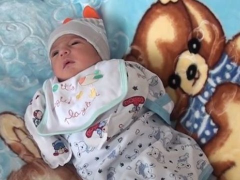 Zəngilanda 30 il sonra dünyaya gələn ilk körpə