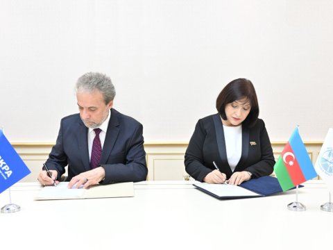 Sahibə Qafarova TÜRKPA-nın Baş katibini qəbul edib