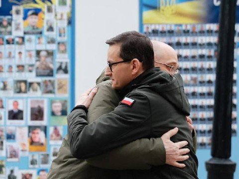 Polşanın Baş naziri Kiyevə gəldi