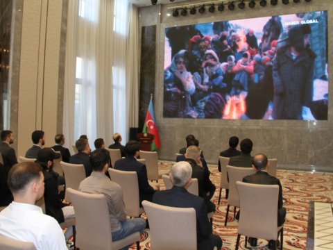 Çində Xocalı qurbanlarının xatirəsi anılıb