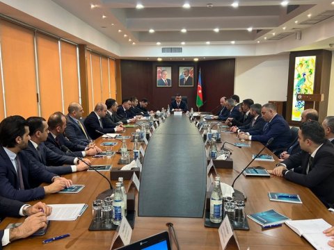 Baş bankir sığorta şirkətlərinin rəhbərləri ilə görüşdü