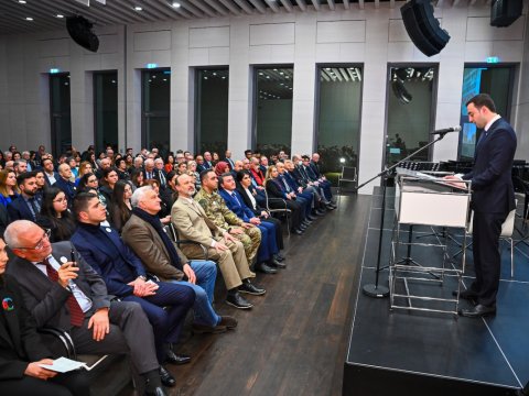 Berlində Xocalı soyqırımının ildönümü anılıb - FOTO
