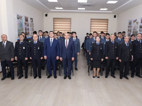Gömrük Akademiyasında Xocalı şəhidləri anılıb - FOTOLAR