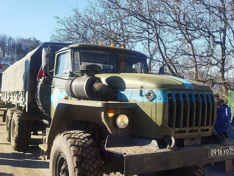 Sülhməramlıların 46 maşını aksiya yerindən keçdi - YENİLƏNİB