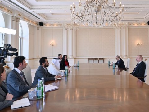 İlham Əliyev İslam İnkişaf Bankı qrupunun prezidentini qəbul edib - YENİLƏNİB