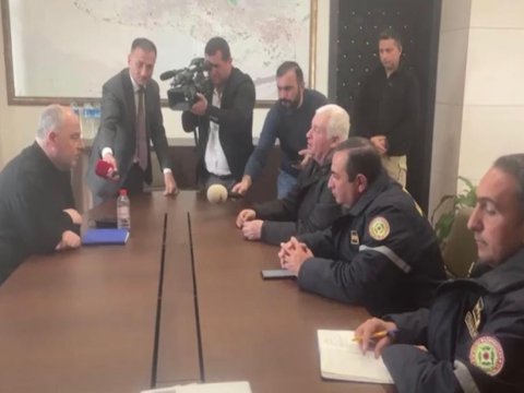 Etibar Mirzəyev Kahramanmaraş valisi ilə görüşdü - FOTO+VİDEO