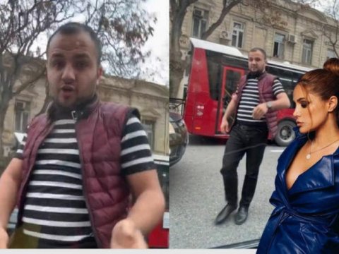 Nigar Camala hücum edən şəxs saxlanıldı - VİDEO