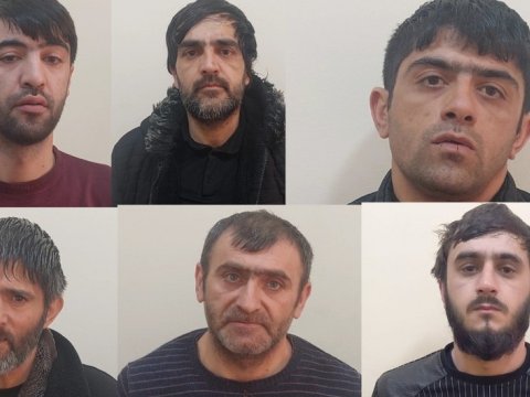 Gəncə sakinləri silah və narkotiklə tutuldu - FOTOLAR