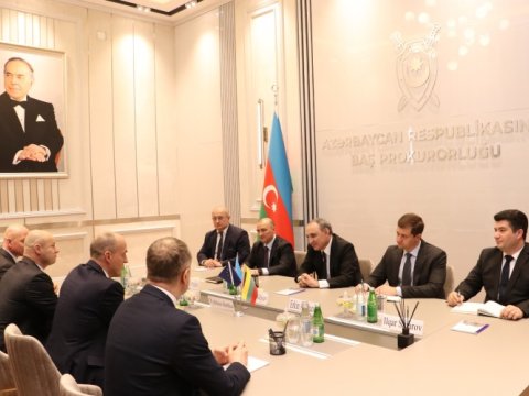 Litvanın Xüsusi İstintaq Xidmətinin rəhbəri Bakıdadır - FOTOLAR
