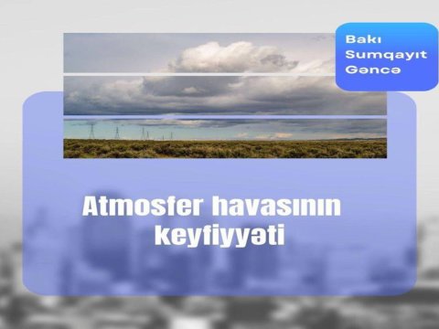 Havada dəm qazı normadan yüksəkdir