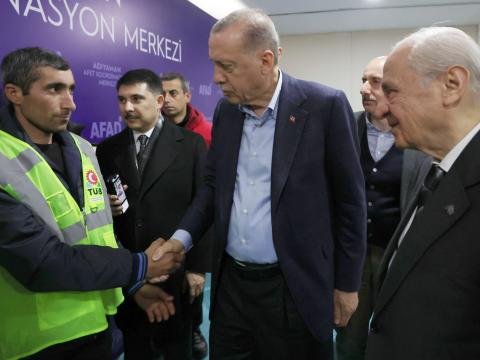 Ərdoğan yardımı ilə gündəm olan Sərvərlə görüşdü - FOTO
