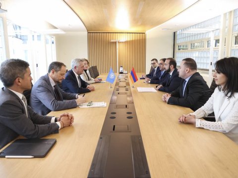 Mirzoyan BMT-nin ali komissarı ilə Laçın dəhlizindən DANIŞDI