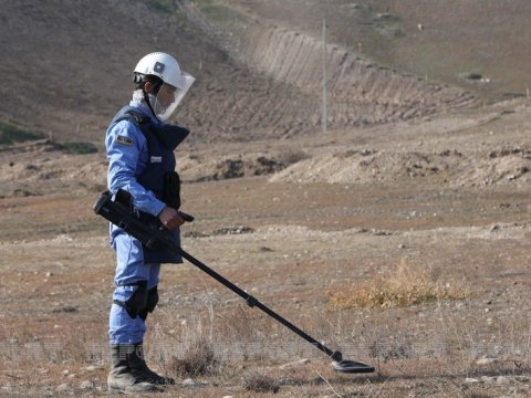 Ağdamın 25 faizi minalardan təmizlənib