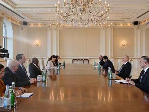 İlham Əliyev Kubanın vitse-prezidentini qəbul edib - YENİLƏNİB