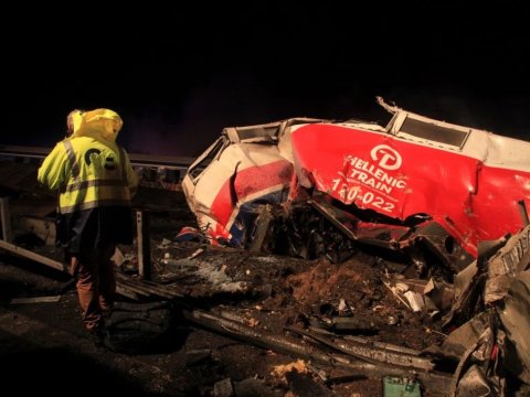 Yunanıstanda dəhşətli qatar qəzası: 36 ölü, 85 yaralı (YENİLƏNİB)