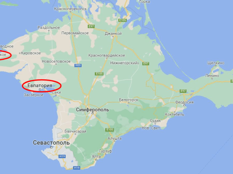 Krımda güclü partlayışlar oldu