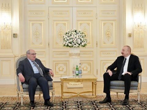 Prezident Baş direktoru qəbul edib - YENİLƏNİB