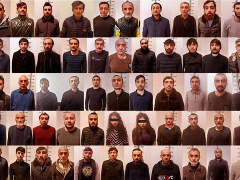 Polis Sabunçuda əməliyyat keçirdi - 81 nəfər tutuldu