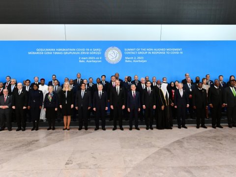 İlham Əliyev Zirvə görüşündə çıxış edib - VİDEO (YENİLƏNİB)