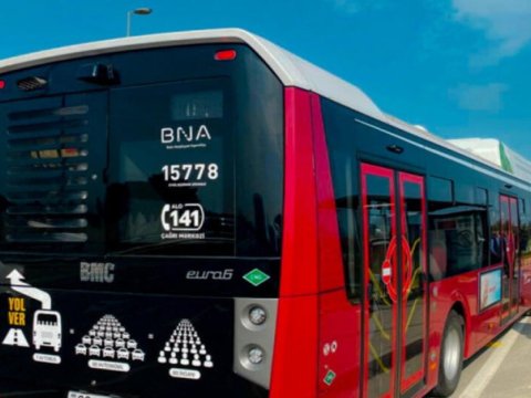 Bakıda sərnişin avtobusda ölüb