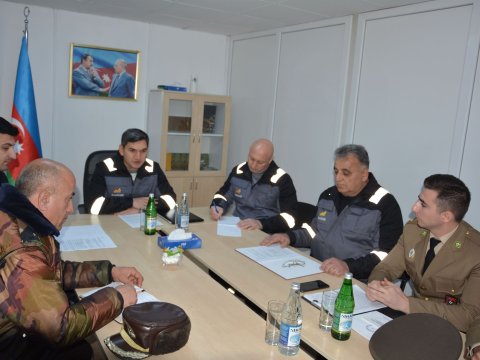 “Çovdar” qızıl mədənində Ümumdünya Mülki Müdafiə Günü qeyd edilib