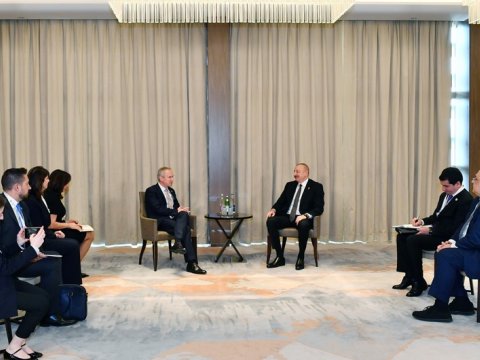İlham Əliyev BMT Baş Assambleyasının prezidentini qəbul edib - YENİLƏNİB