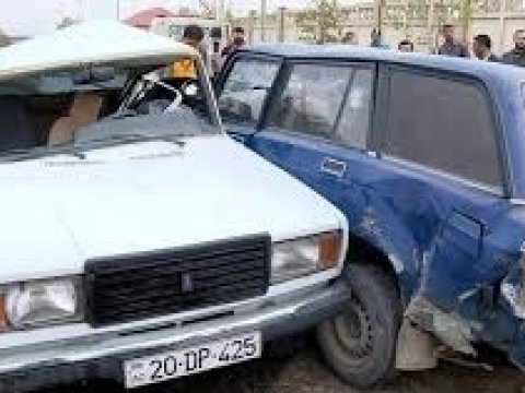 Ağdaşda ağır qəza - Xəsarət alanlar var