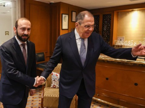 Lavrov Hindistanda Mirzoyanla görüşdü - FOTO