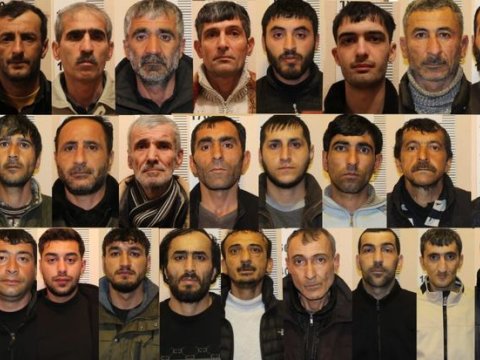 Polis Lənkəranda 20 nəfəri saxladı - FOTO