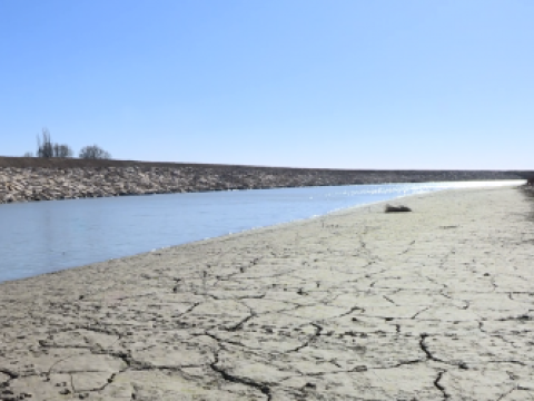 Kür çayı quruyur - Su qıtlığı problemi (FOTO)