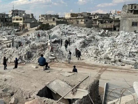 Zəlzələnin Suriyaya vurduğu ziyan açıqlandı