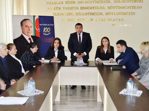 Naftalanda Ulu Öndərə həsr olunan tədbir keçirilib