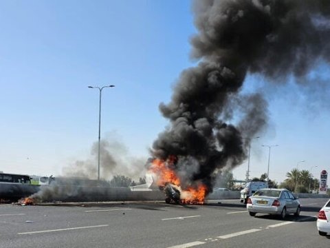 İsraildə təyyarə qəzası - 2 nəfər öldü 