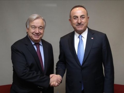 Çavuşoğlu Quterreşlə taxıl sazişini müzakirə etdi 