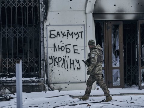 Ukrayna tərəfi Baxmutun işğalını təkzib etdi