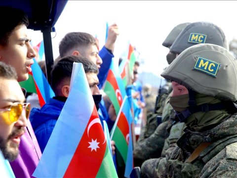 Xarici jurnalistlərə Laçın yolundakı aksiya barədə məlumat verilib