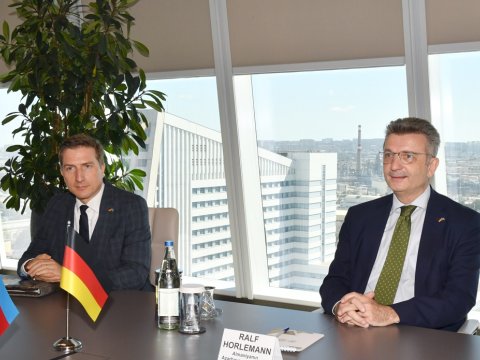 Almaniya səfiri Gəncədə - FOTOLAR