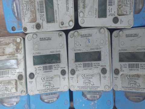 Ağstafada su sayğacları oğurlandı