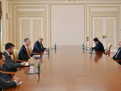 Prezident Dövlət Departamentinin baş müşavirini qəbul edib