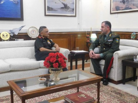 Ermənistan və Hindistan baş qərargah rəisləri görüşdü