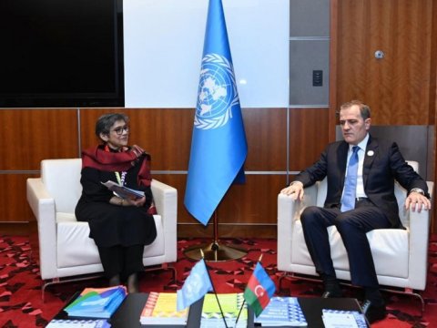 XİN başçısı Quterreşin müavini ilə görüşdü 