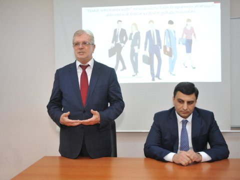 Tələbələr üçün təlimlərə start verildi - FOTO