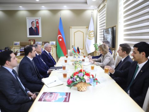 Almaniya səfiri Gəncə Dövlət Universitetində olub - FOTOLAR