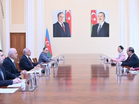 Əli Əsədov Çinin xüsusi nümayəndəsi ilə görüşüb