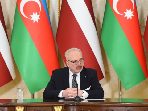 Latviya Azərbaycanın rolunu yüksək qiymətləndirir