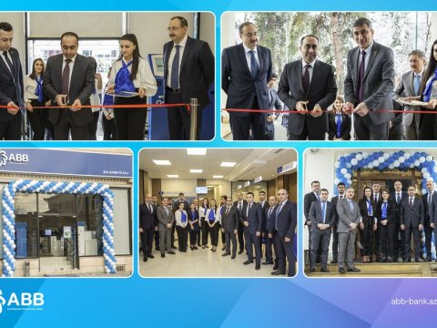 ABB Balakən və Oğuz filiallarını da yenilədi