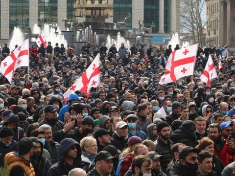 Tbilisidə saxlanılan etirazçılar arasında azərbaycanlılar da var?